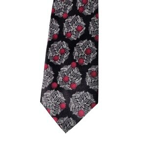 Infectious Awareables West Nile Virus Necktie Black Red Science Medical Tie 63"